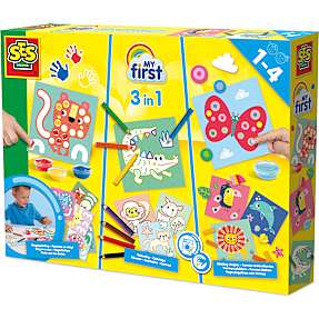 SES Creative Min første - 3 i 1 legetøj