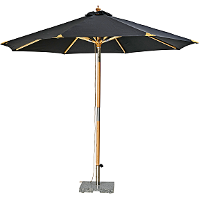 Laval parasol Ø 3m - sort