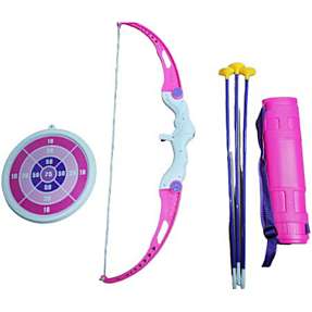 SpinOut bue og pil - pink og lilla