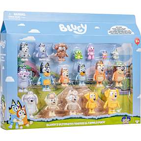 Bluey nabovenner figur 18 stk.