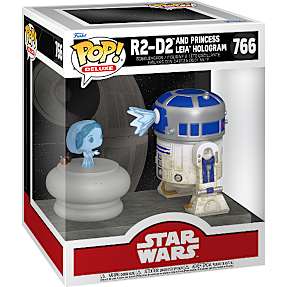 Funko POP! Star Wars - R2-D2 & Princess Leia hologram