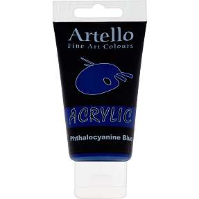 Artello akrylmaling 75 ml - Phthalocyanine Blue
