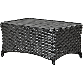 Albany loungebord - sort