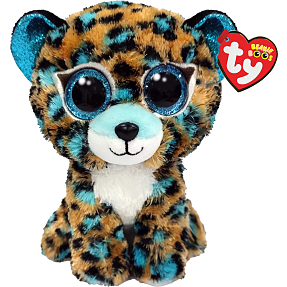 Ty Coablt Blue Leopard bamse