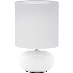 Trondio bordlampe - hvid
