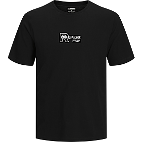 JJ REBEL herre T-shirt str. M - sort