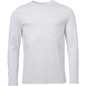 VRS herre T-shirt str. L - hvid