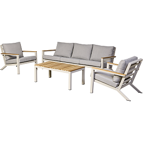 Mendoza loungesæt - sandy grey