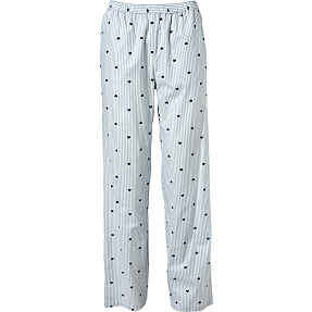 VRS dame pyjamasbukser str. XS - lyseblå