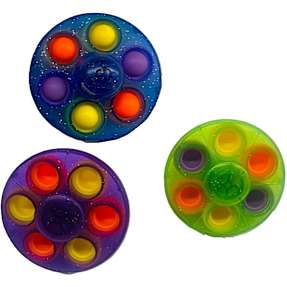 Scoop popper spinner - flere varianter - assorteret