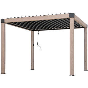 Matterhorn multi pergola 306x306 cm - oak