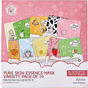 Esfolio Pure Skin gaveæske m. 10 ansigtsmasker