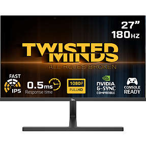 Twisted Minds TM27FHD180IPS 27" gaming skærm
