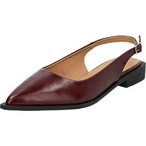 VRS dame ballerina slingback str. 40 - bordeaux