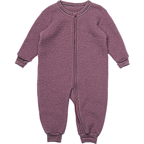 808 baby uld heldragt str. 80 - rosa