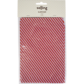 Salling slikpose 8-pak - Rød/Lyserød