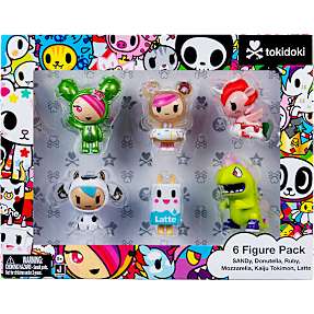 Tokidoki Mystery figurer 6-pak