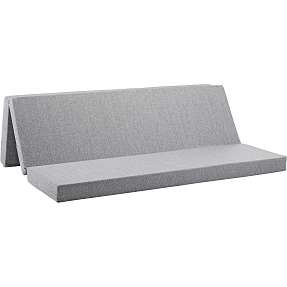 Sleepy Lux 3-delt foldemadras - Lysegrå