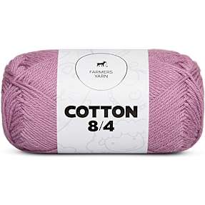Farmers Yarn 8/4 bomuldsgarn - rosa lyng 98