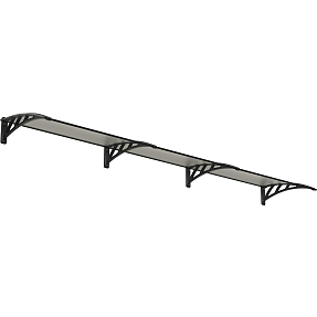 Canopia by Palram Neo 3540 baldakin dør - grå