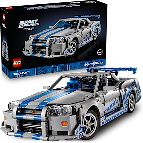 LEGO Technic 42210 2 Fast 2 Furious Nissan Skyline GT-R (R34)-bil