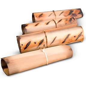 Weber træ wraps af cedertræ