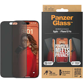 PanzerGlass skærmbeskyttelse iPhone 15 Pro