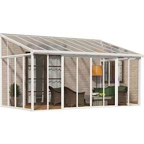 Palram - Canopia Sanremo udestue 3x5,46 m - hvid