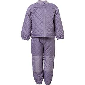 VRS børne termosæt str. 116 - lilla