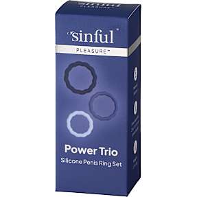 Sinful Pleasure penisring sæt