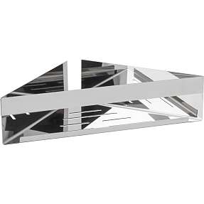 Wenko genova turboloc hjørnehylde - krom