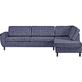 Rom Nordic højrevendt open-end sofa -  navy