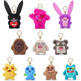 Zuru Fuggler nøgleringe – flere varianter - assorteret