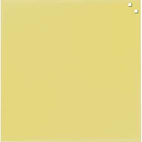 NAGA magnetisk glastavle - gul