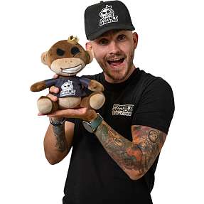 PEEPZ FirstGrade Monkey Squish Heads - 20 cm