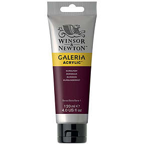 Galeria akrylmaling 120 ml - Burgundy