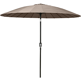 Shanghai parasol Ø: 2,7 meter - mocca