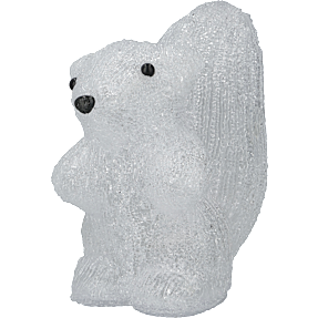 Egern med LED-lys 15 cm