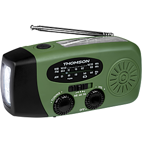 Thomson RT 260 nødradio - grøn