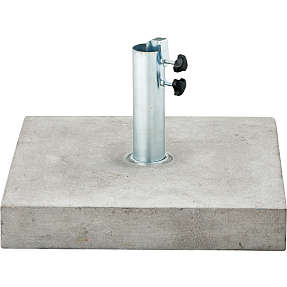 Boa Vista parasolfod beton lys - 40 kg