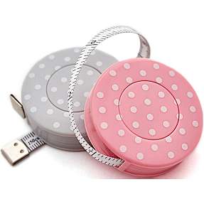 Rullemålebånd 150 cm - flere varianter - assorteret