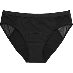 VRS dame menstruationstrusser str. S - sort