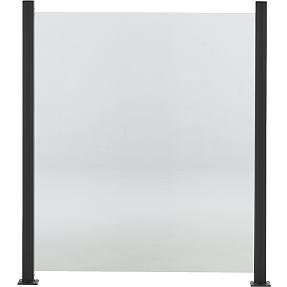 Nordic glashegn med aluskinne - klar