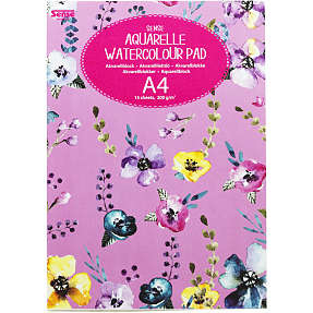 Akvarelblok A4 - 20 blade