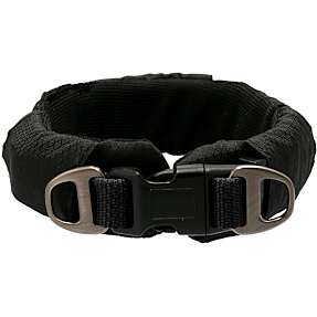 Halsbånd str. XL - sort