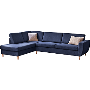 Madrid Nordic venstrevendt open-end sofa - navy