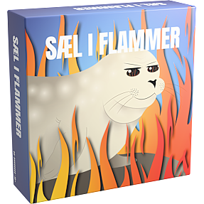 Sæl i flammer brætspil