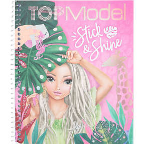TOPModel malebog Stick & Shine
