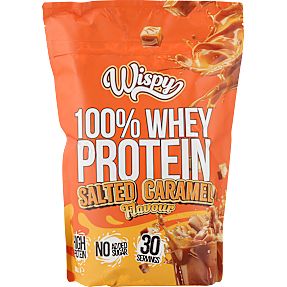 Proteinpulver m. saltkaramelsmag