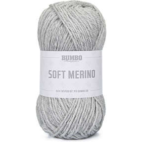 BUMBO Soft Merino Uldgarn - Sølvgrå 128